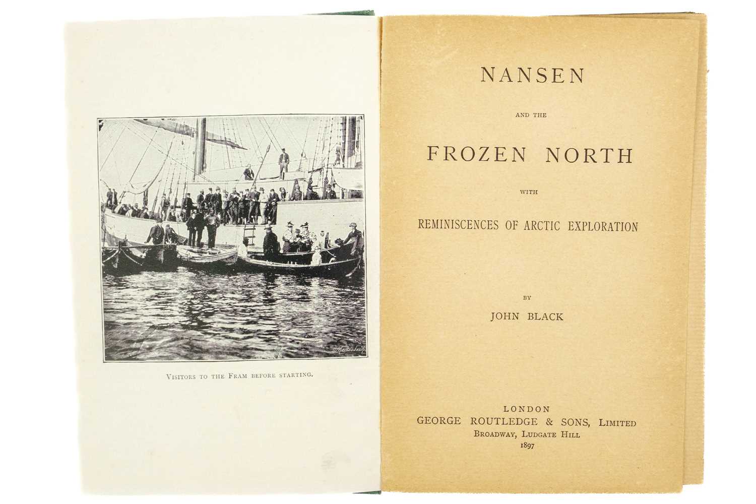 (Arctic exploration) Fridjof Nansen Five works. - Image 4 of 5