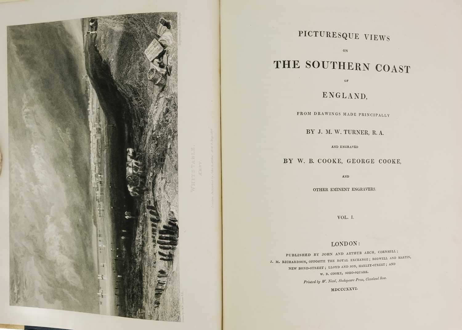 JMW Turner 'Picturesque Views on the Southern Coast of England' - Bild 2 aus 6