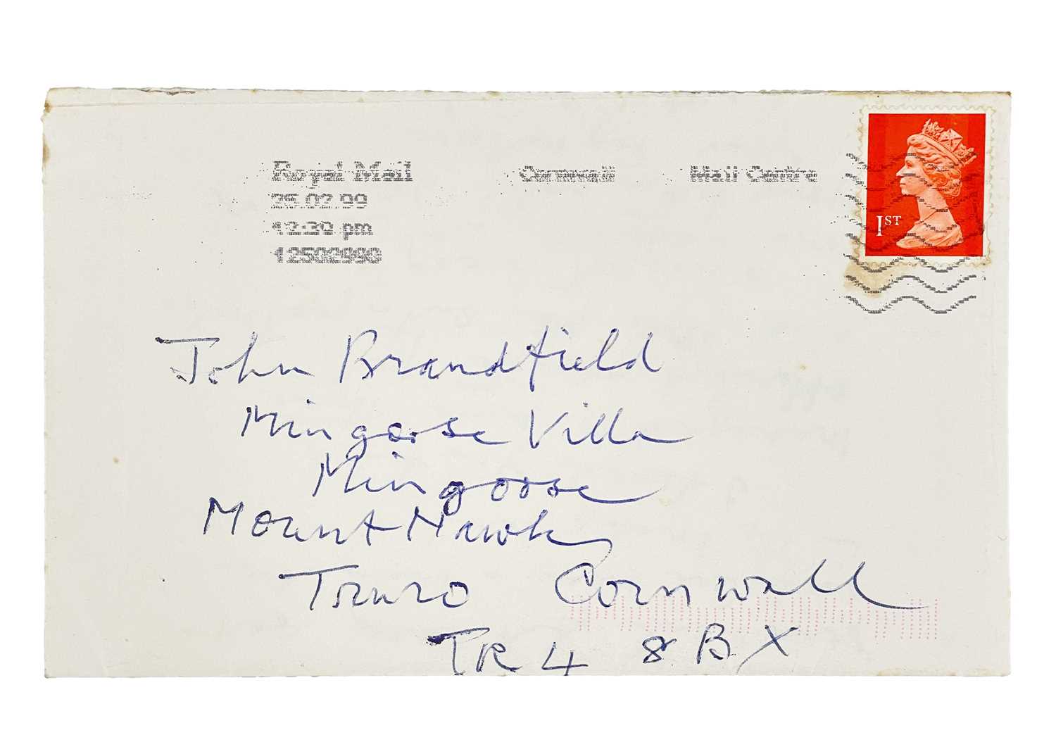 John Wells Five publications related to the artist and a hand-written letter from the artist to aut - Image 2 of 18