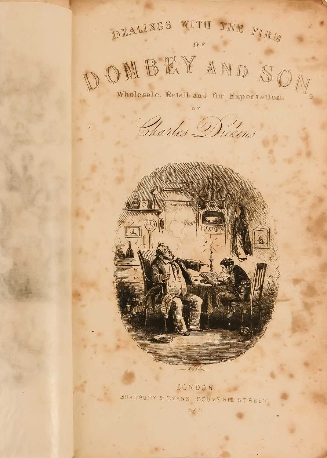 DICKENS, Charles 'Dombey and Son,' - Image 6 of 10