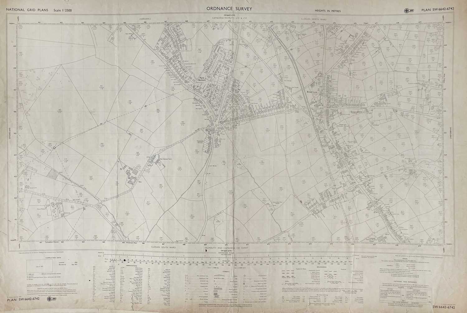 (Cornwall) A comprehensive collection of large format Ordinance Survey Maps Organised and indexed by - Image 5 of 10