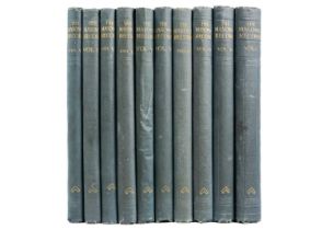 (Ex libris Ernest H. Shackleton) 'Masonic Record,' Complete in ten volumes, December 1920-November 1