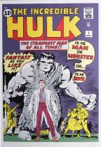 (Signed) Stan LEE (1922-2018) The Incredible Hulk #1 - The Strangest Man Of All Time!