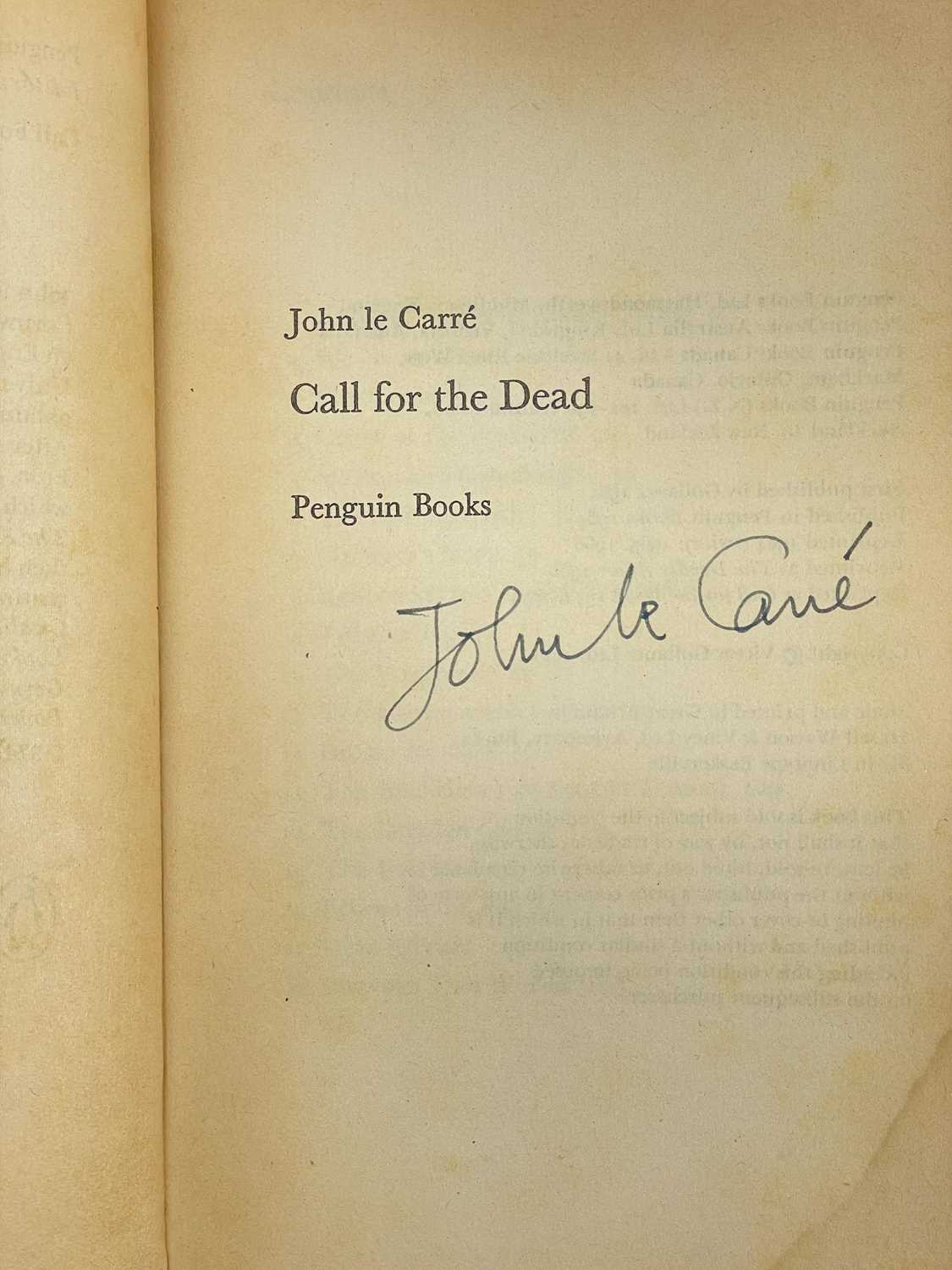 (Signed and inscribed) John le Carre Seven paperbacks used for a lecture to the Cambridge Union Soci - Image 16 of 19