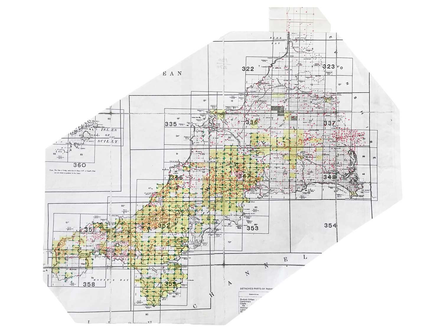 (Mining interest) A large collection of mine surveys. By Martin Mount, former geologist to Geevor Mi - Image 5 of 16