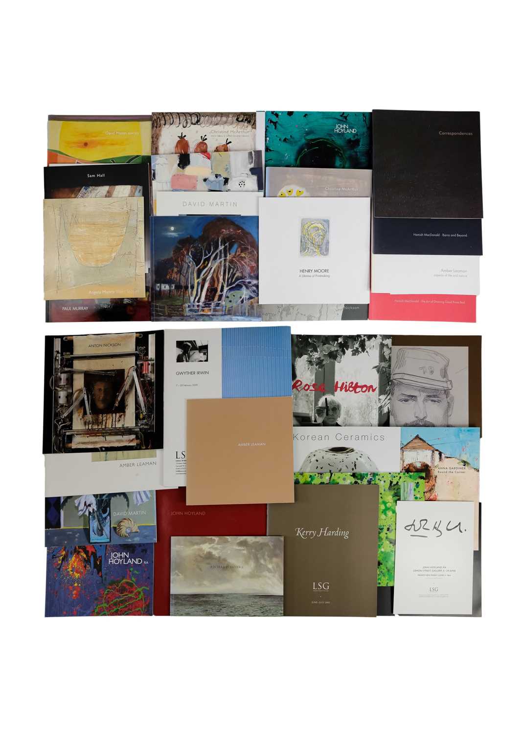 Art Exhibition Catalogues Thirty publications