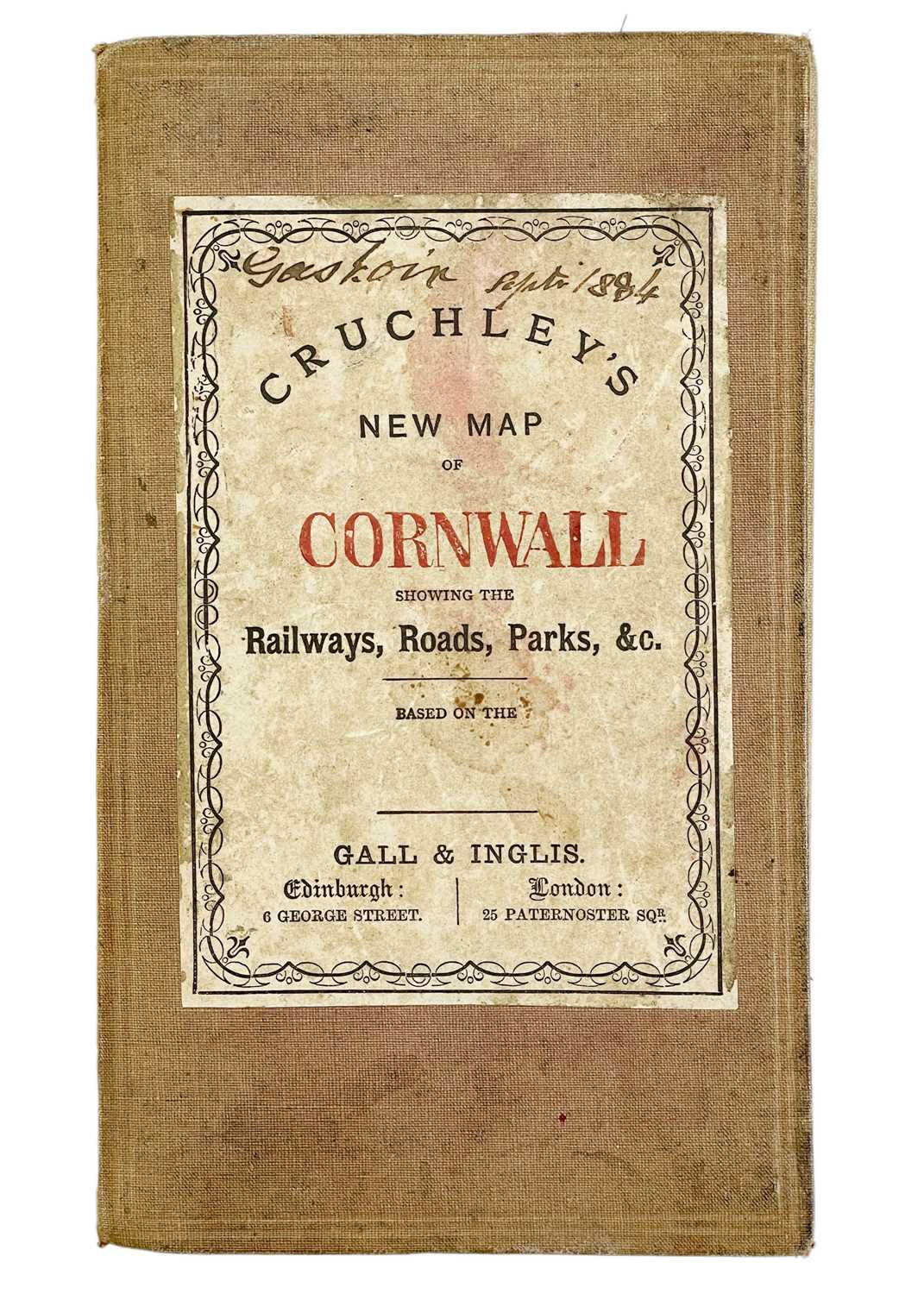 (Cornwall) Nine folding maps, with four others. - Image 10 of 16