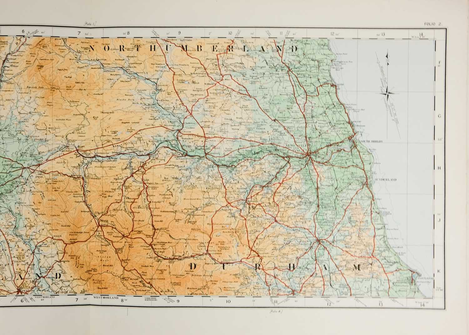 'Ordnance Survey Atlas of England & Wales,' 1922 - Image 3 of 5