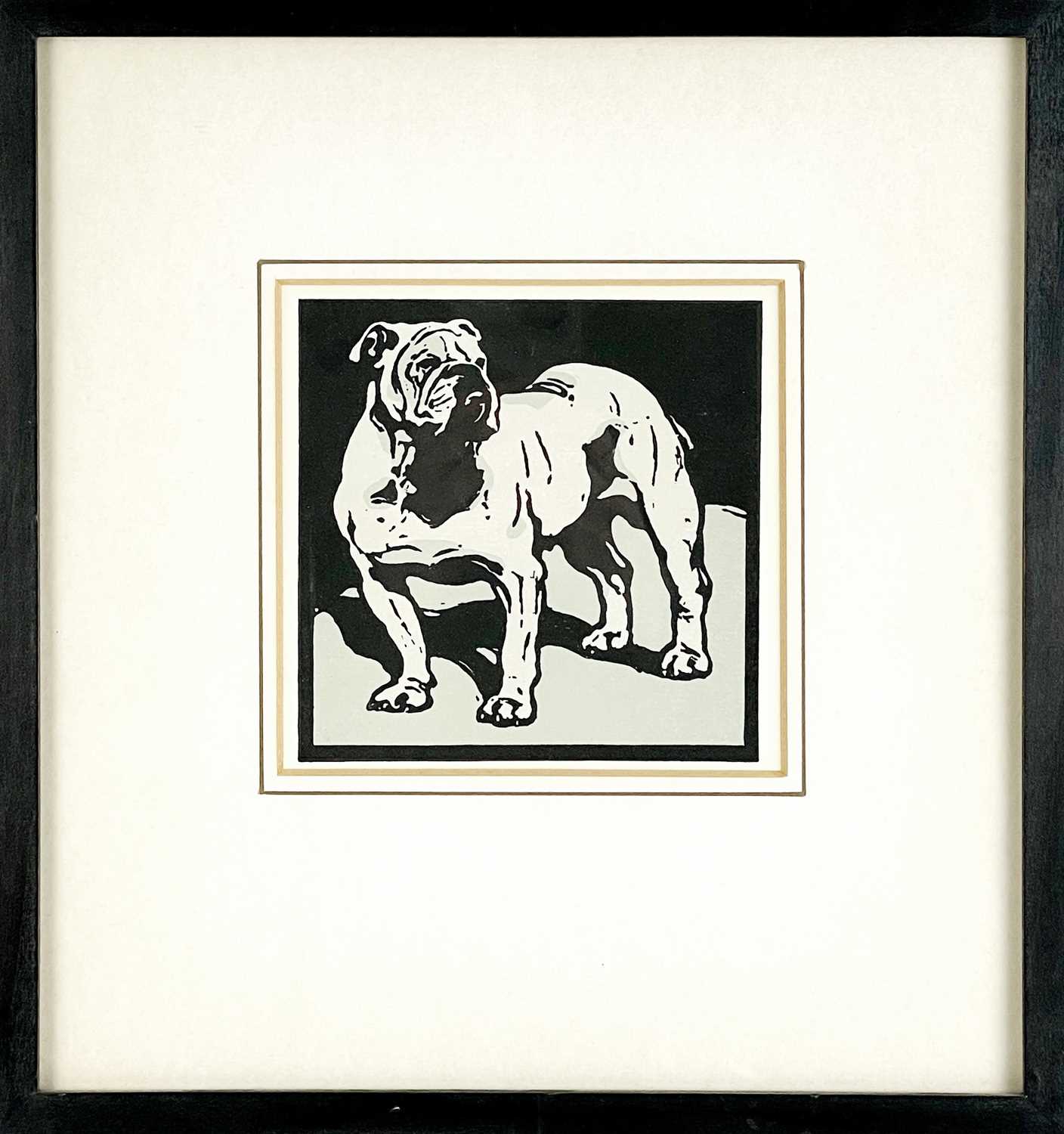 NICHOLSON, William Bulldog lithograph - Bild 2 aus 3