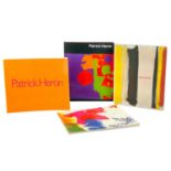 Patrick Heron A signed Barbican Art Gallery exhibition catalogue and three other publications
