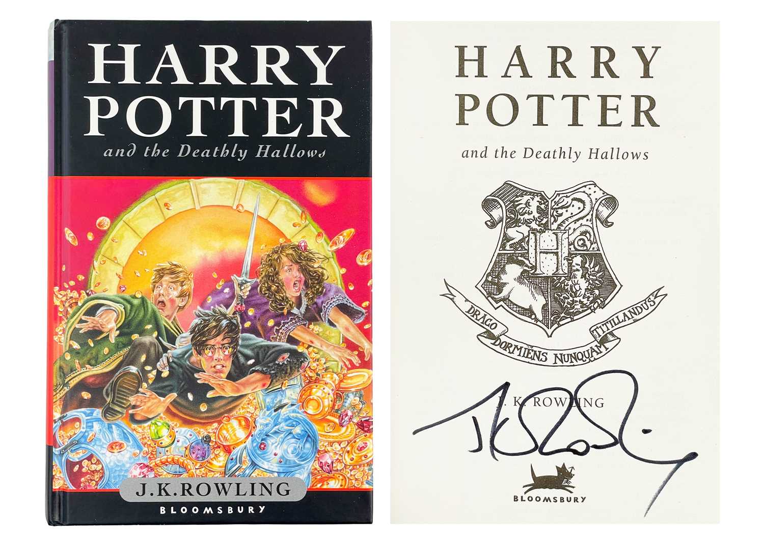 (Signed) ROWLING, J.K. 'Harry Potter and the Deathly Hallows,'