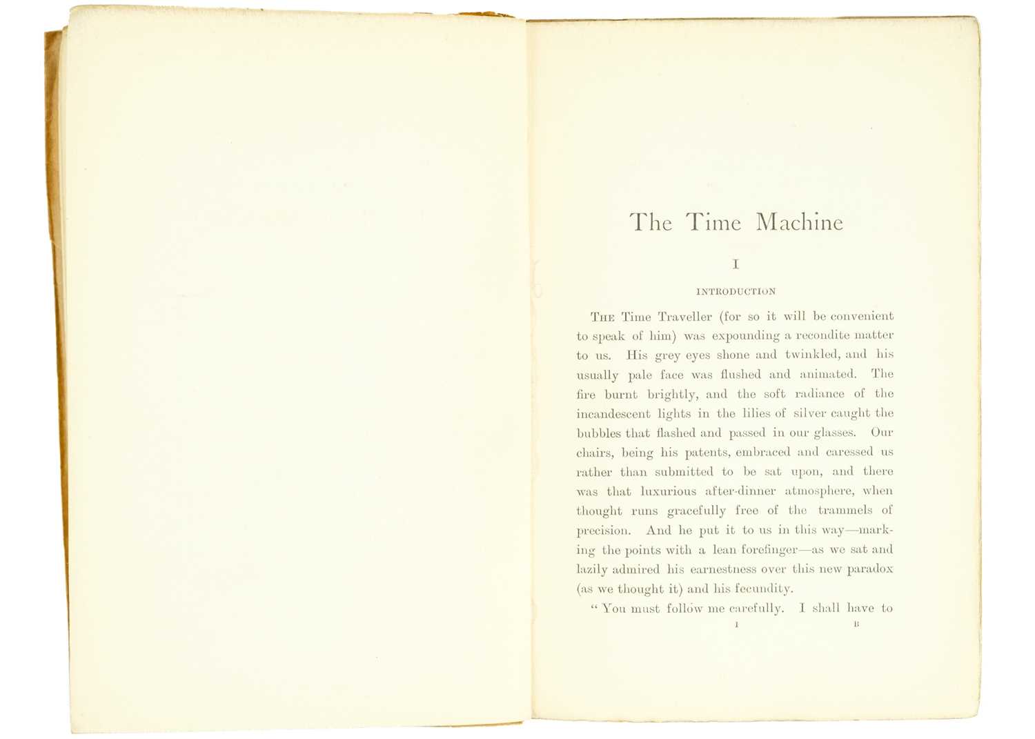 H. G. Wells 'The Time Machine. An Invention,' - Image 6 of 9