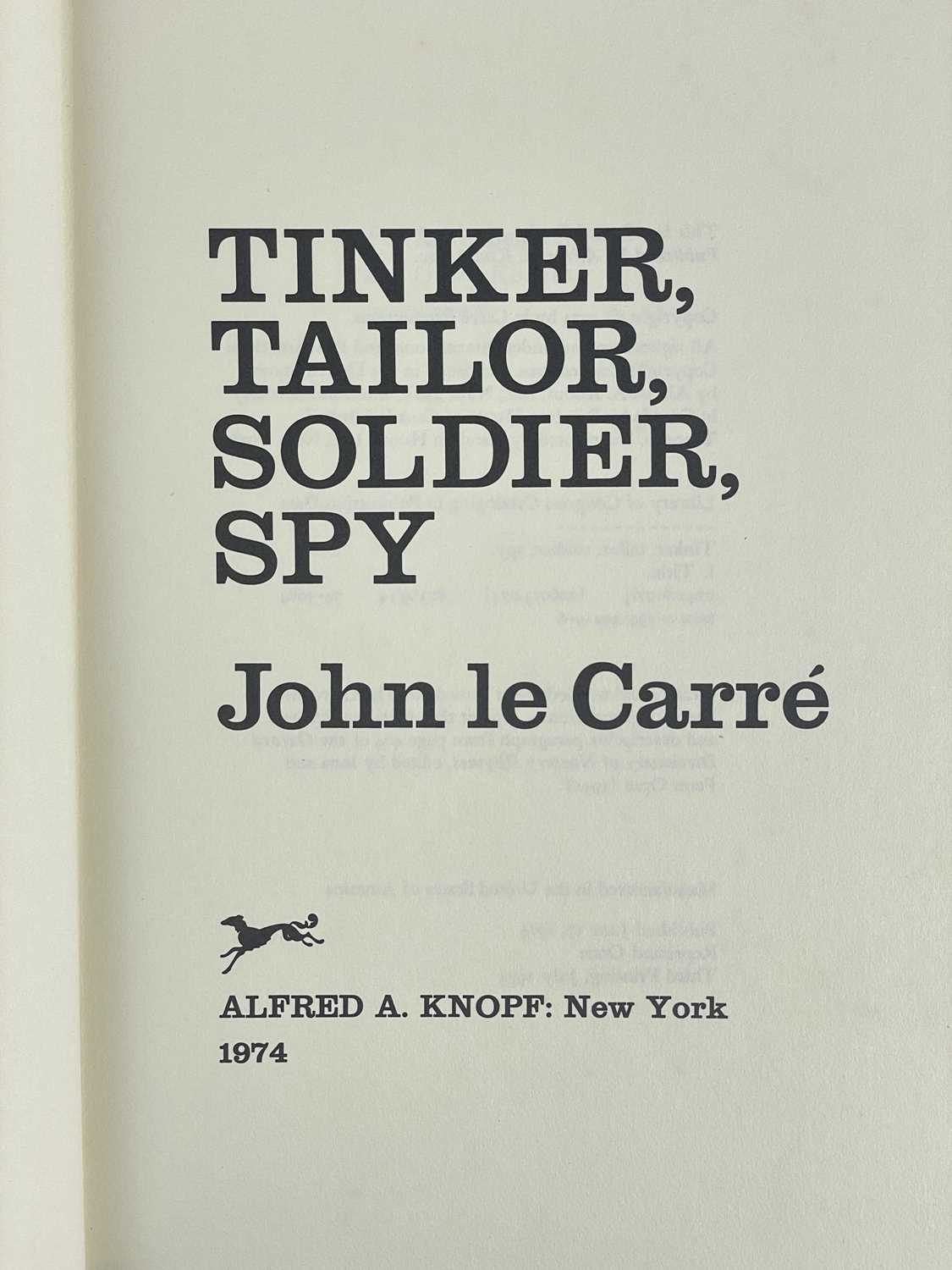 (Signed and inscribed) John Le Carré 'Tinker, Tailor, Soldier, Spy' - Bild 3 aus 6