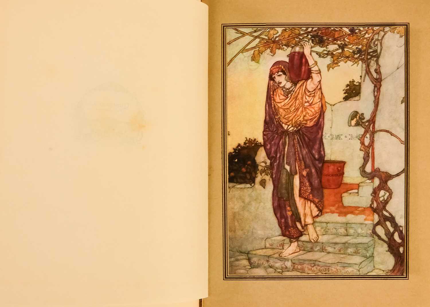 Edmund Dulac illustrations. Rubaiyat of Omar Khayyam rendered into English Verse by Edward Fitzgeral - Bild 9 aus 11