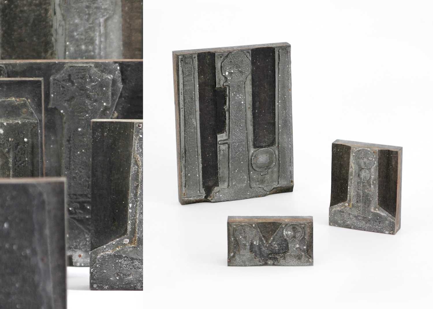 'Old Cornish Crosses' Printers blocks used in the seminal work by Arthur G. Langdon. - Image 3 of 9