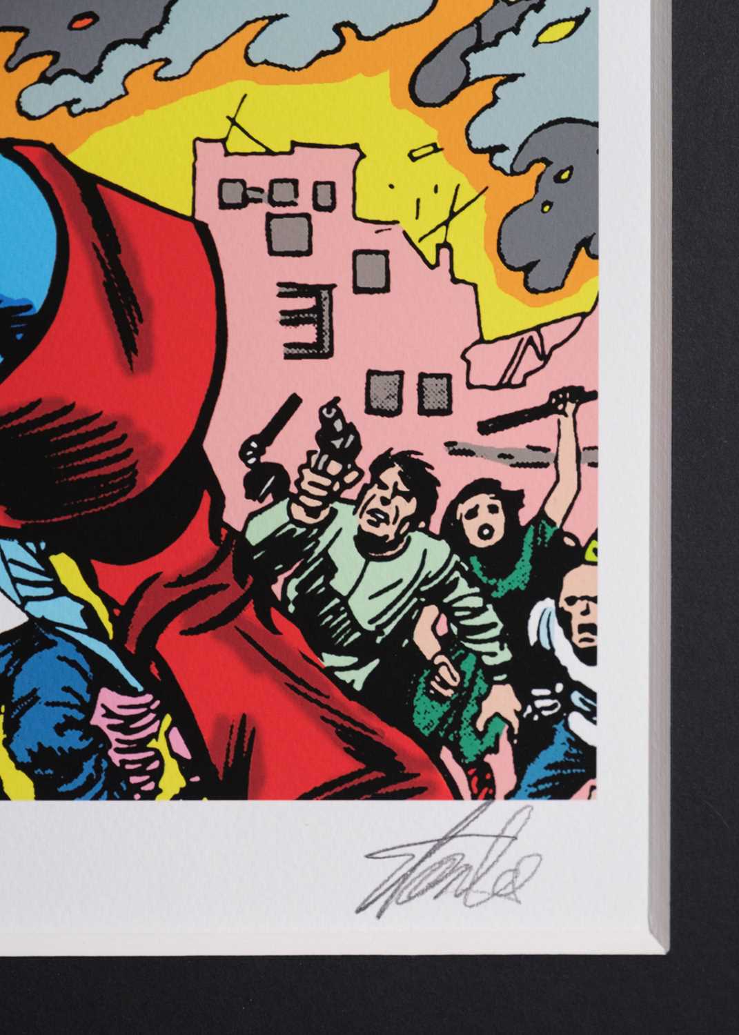(Signed) Stan LEE (1922-2018) Captain America #193 - Madbomb (2016) - Image 3 of 5