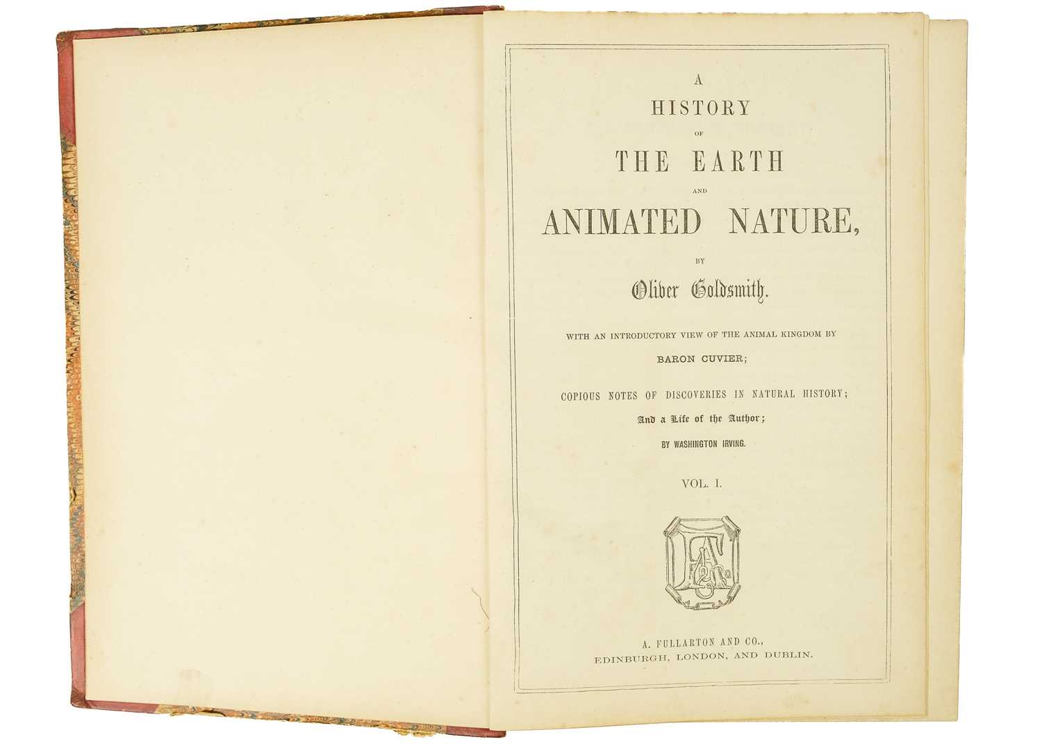 (Natural History) GOLDSMITH, Oliver 'A History of the Earth and Animated Nature,' - Image 3 of 9