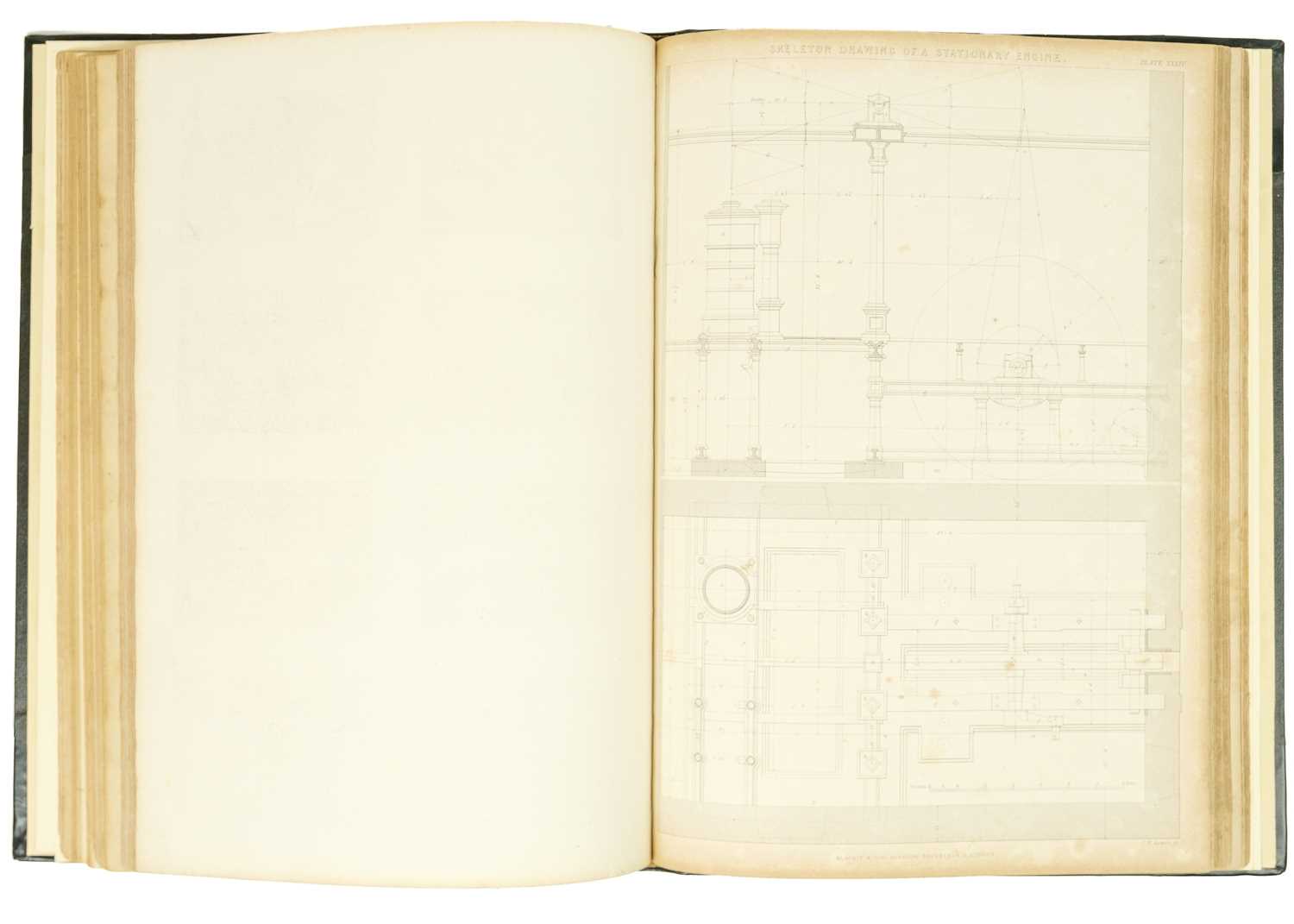 M. Le Blanc & M.M. Armengaud 'The Engineer and Machinist's Drawing Book; A Complete Course of Instru - Image 6 of 9