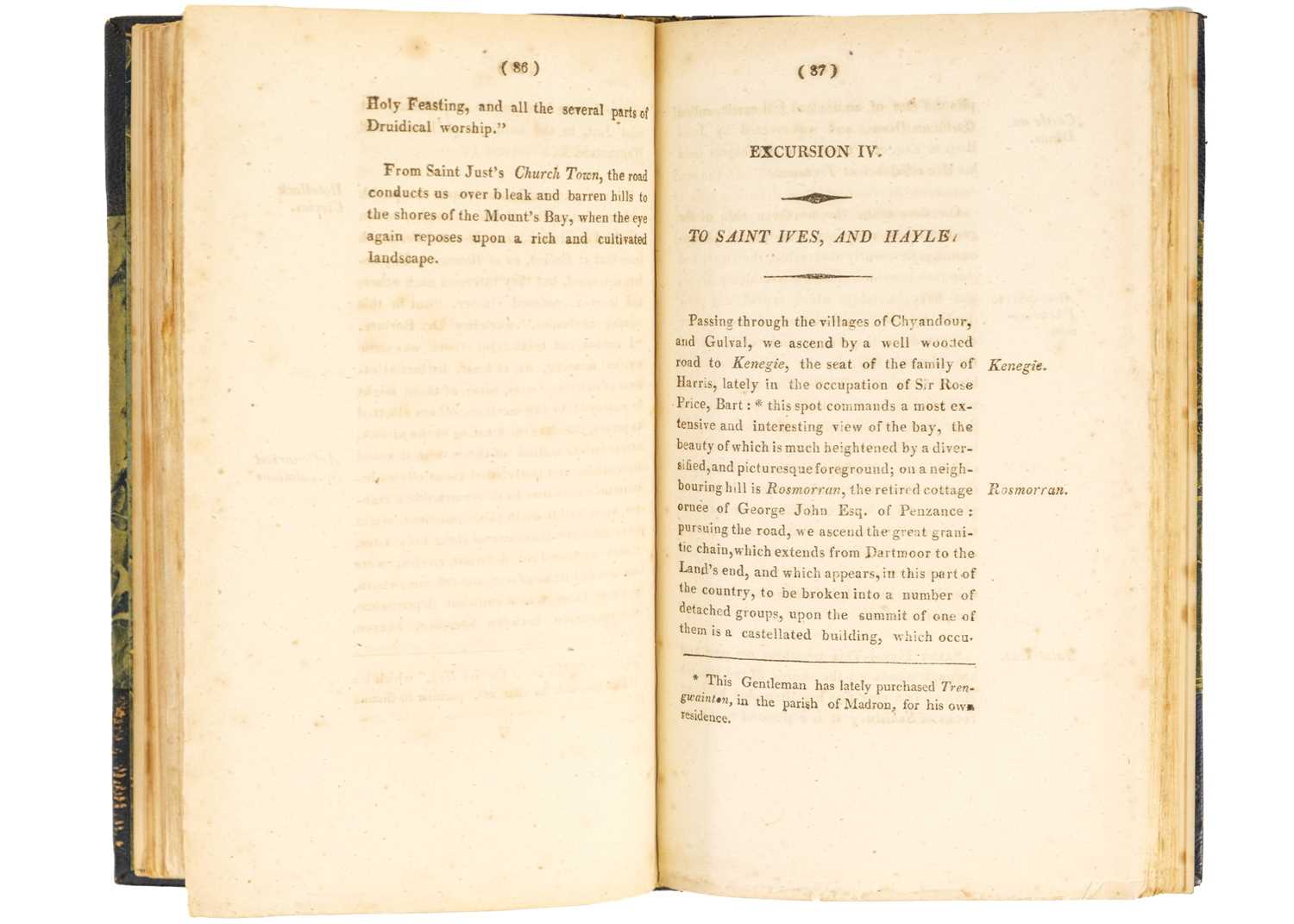 PARIS, John Ayrton (Fellow of the Royal College of Physicians). 'A Guide to the Mount's Bay and the - Image 9 of 10