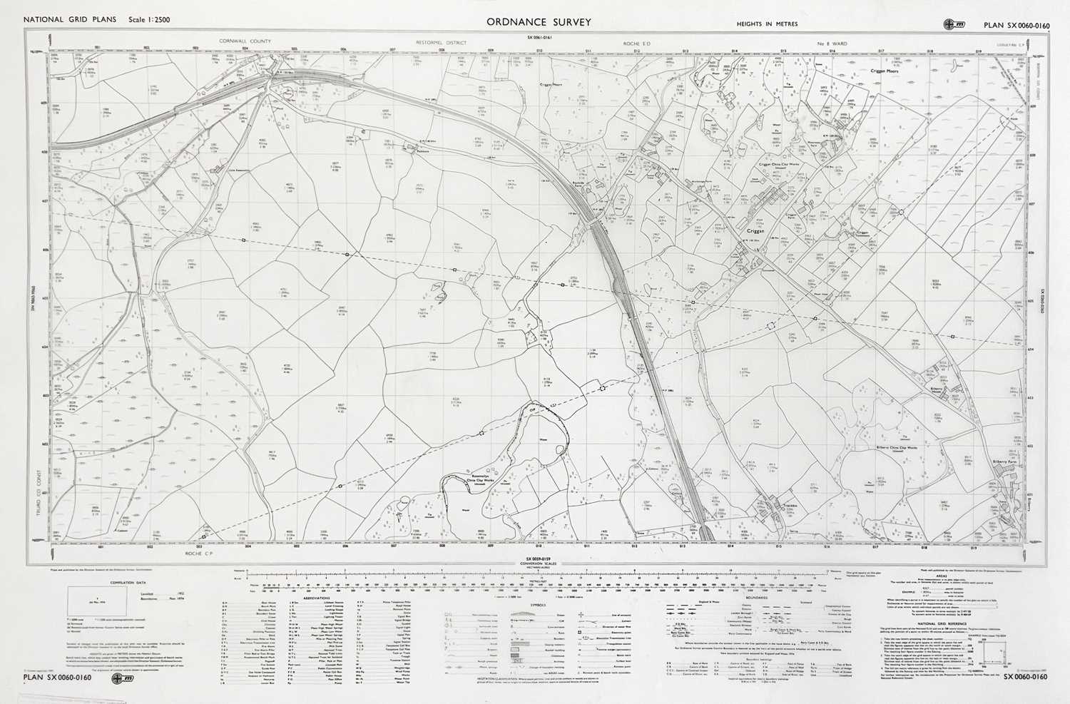 (Cornwall) A comprehensive collection of large format Ordinance Survey Maps Organised and indexed by - Image 9 of 10