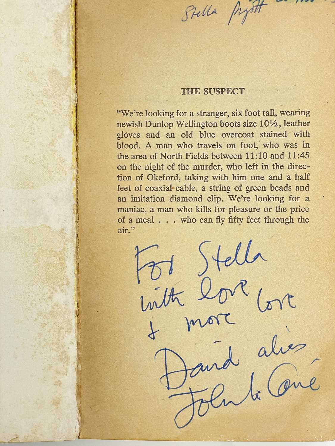 (Signed and inscribed) John le Carre Seven paperbacks used for a lecture to the Cambridge Union Soci - Image 6 of 19