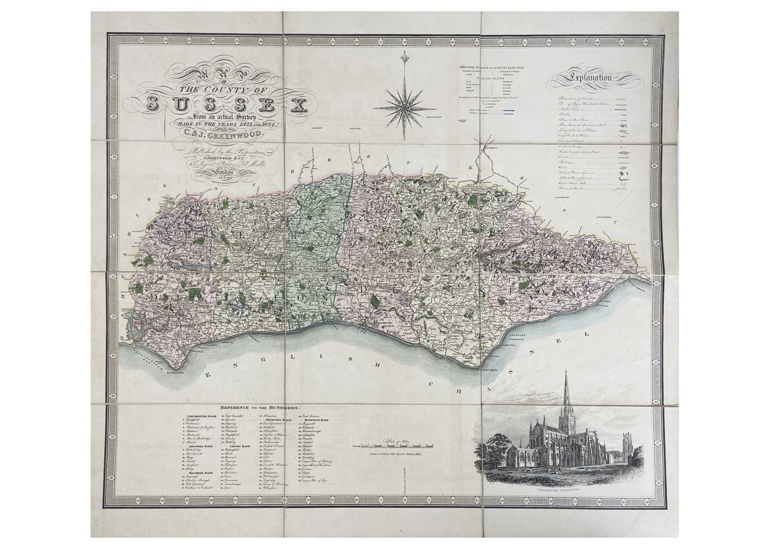 Greenwood & Co (publishers) Two maps. - Image 2 of 3
