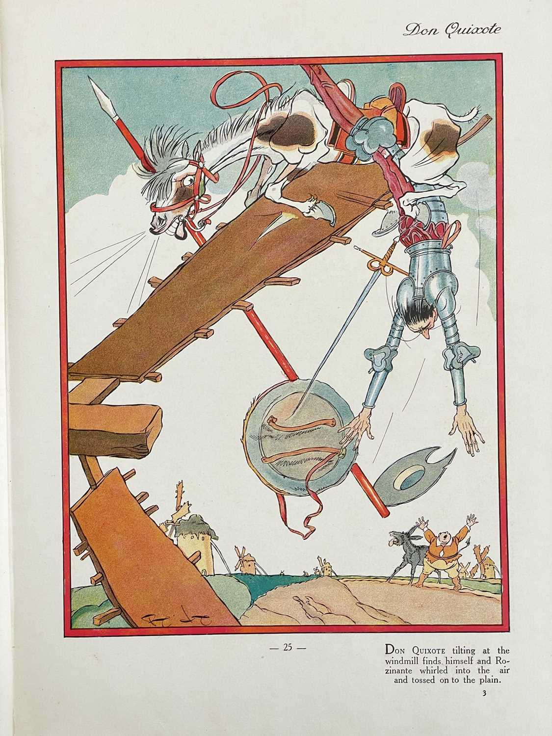 JORIOUX, Felix (illustrations) 'Don Quixote,' - Image 8 of 16