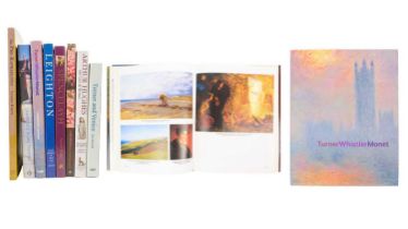 Pre-Raphaelite, Turner, Leighton &c. &c. Eight works.