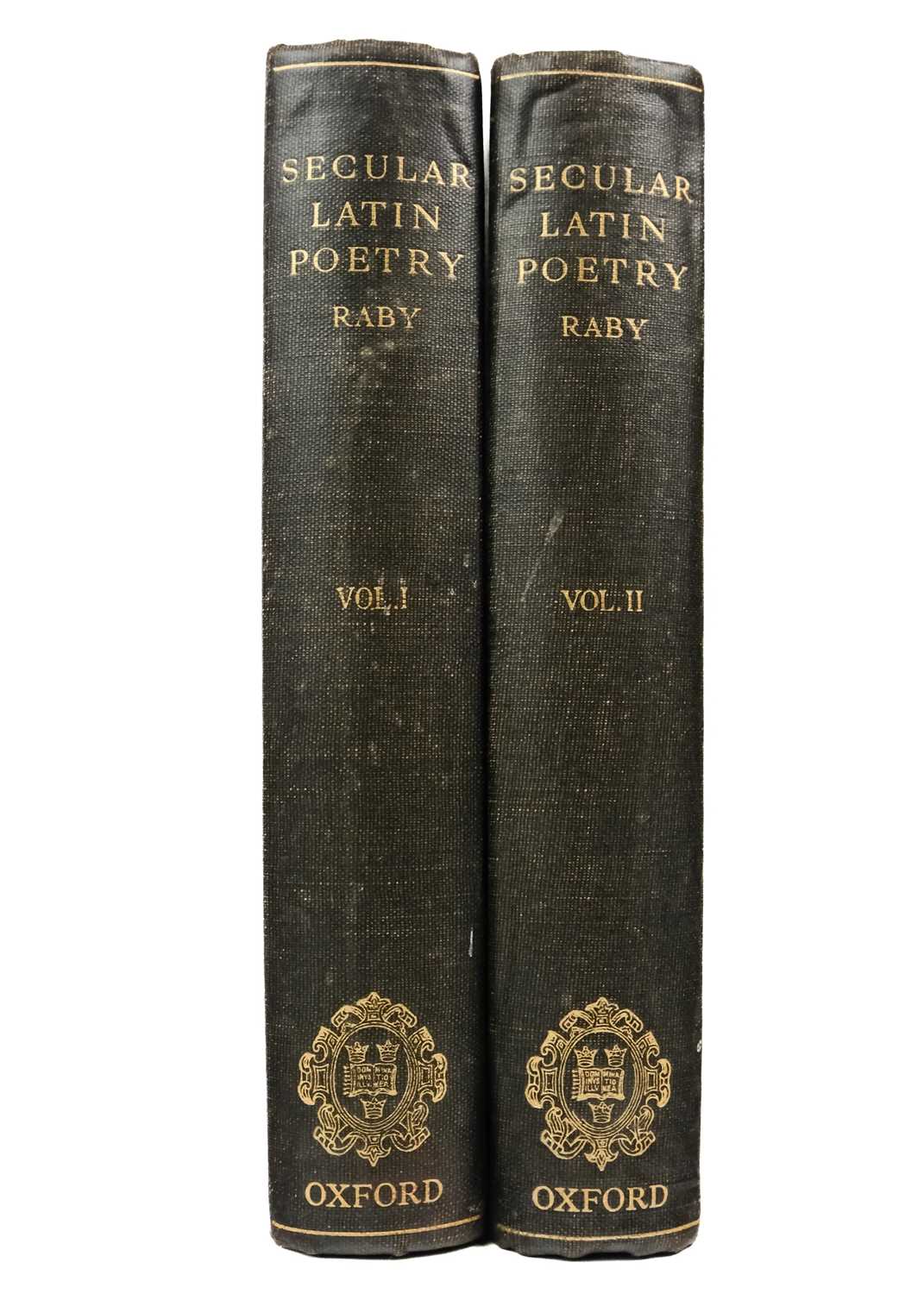 RABY, F.J.E A History Of Secular Latin Poetry in the Middle Ages - Bild 7 aus 12