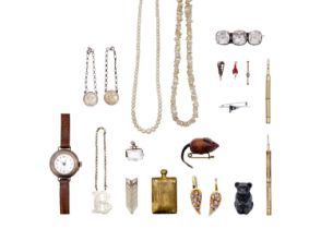 A selection of costume jewels etc.