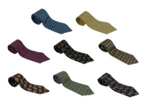 Eight Thomas Pink ties.