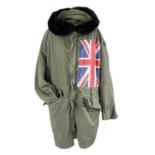 A Mods late 1970's ex military-issue Parka coat.