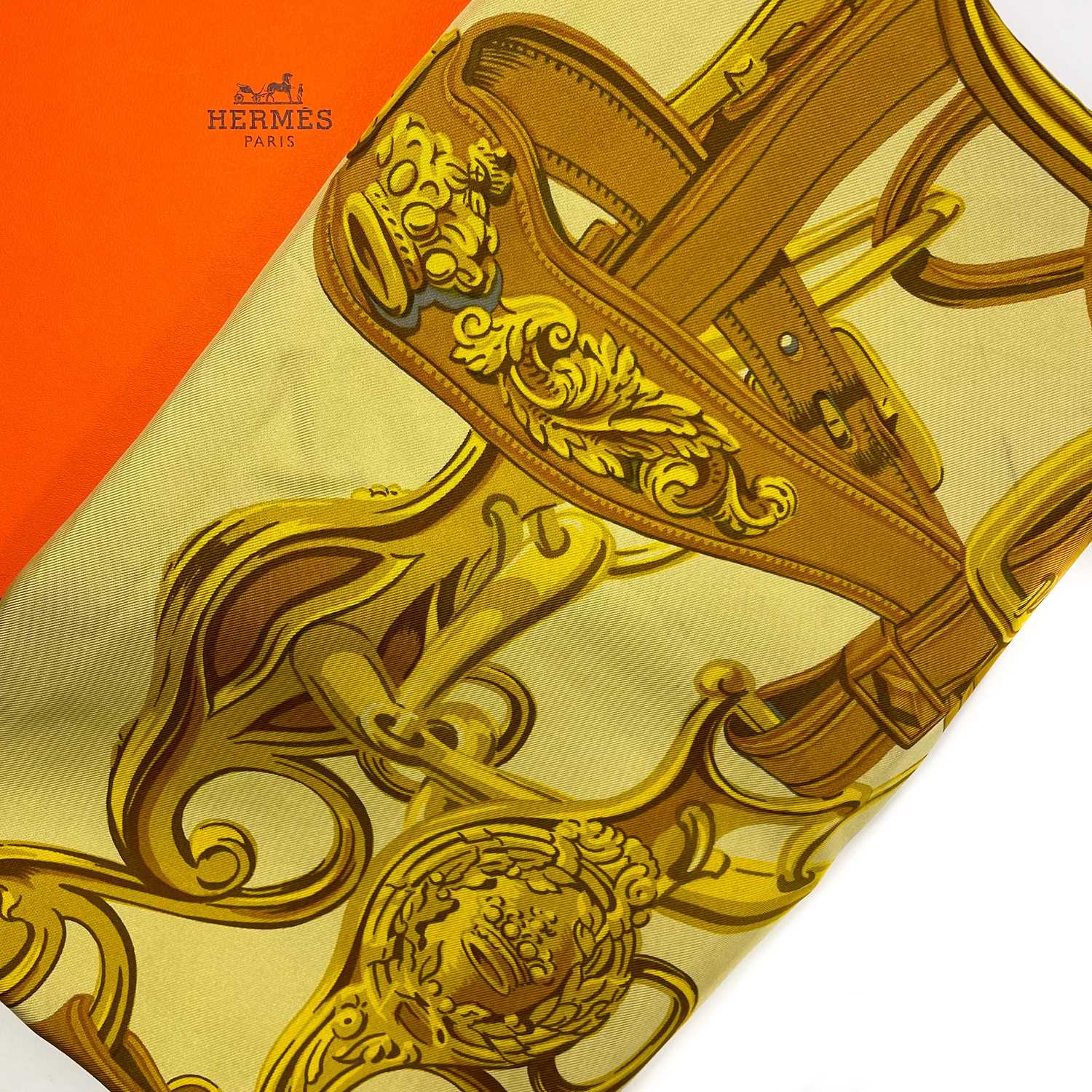 A Hermes Brides De Gala silk scarf square. - Image 2 of 3