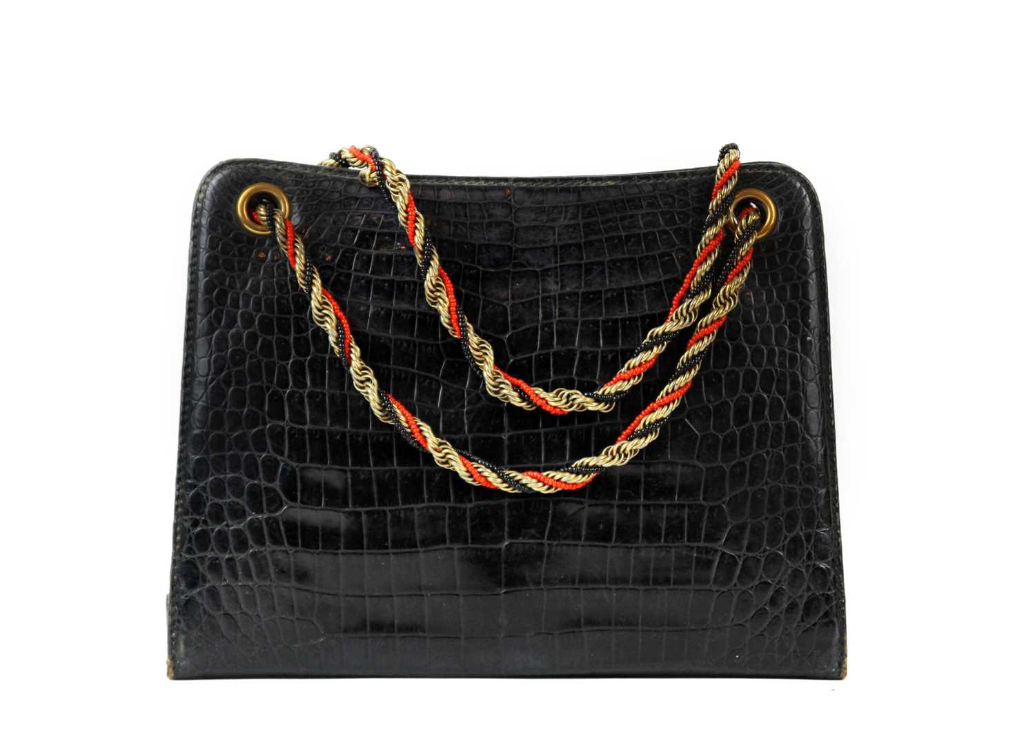 A Gucci Crocodile handbag