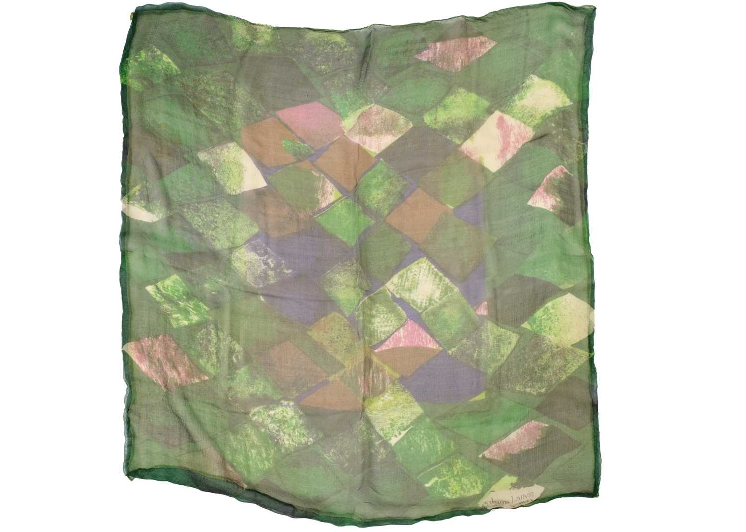 A selection of six silk designer scarves. - Image 6 of 12