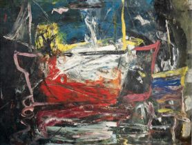 Tony GILES (1925-1994) Boat Abstract