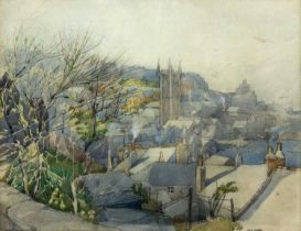 Billie WATERS (1896-1979) St Ives from The Malakoff
