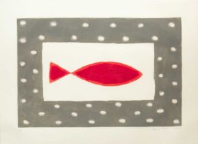 Breon O'CASEY (1928-2011) Red Fish, 2000