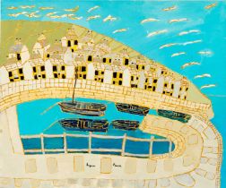 Bryan PEARCE (1929-2006) Mousehole Harbour, 2002