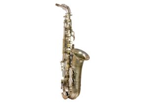 A French made Predominant Alto Saxophone sold by Boosey & Hawkes.