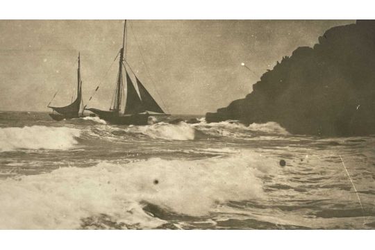 Shipwreck Photographs Porthgwarra, Porthcurnow, Mounts Bay and Lands's End &c. &c. - Image 4 of 30