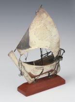 A 925 standard figure off a dhow 22cm, 200 grams