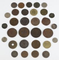 A collection of world coins covering four centuries