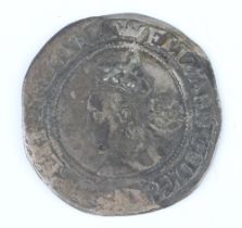 A silver sixpence of Queen Elizabeth I, third or fourth issue, 1561-77