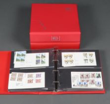A collection of 355 GB Elizabeth II first day covers comprising 2 1960, 12 1970, 89 1980-1989, 100