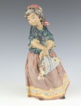 A Lladro matt figure - Gres 31cm This lot is in good condition and is of first quality