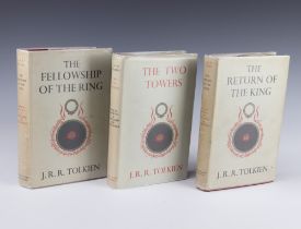 Tolkien J.R.R, The Lord of the Rings trilogy first edition, Fellowship of the Ring 1st edition 4th