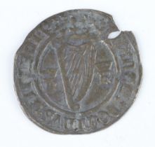 An Irish hammered silver groat of Henry VIII (1509-47)