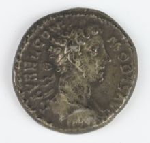 Roman Empire 117-192AD, a silver Denarius of Commodus