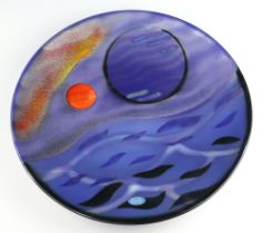 A Poole Pottery charger designed by Karen Ford "Sedna" no.105 of 350 40cm